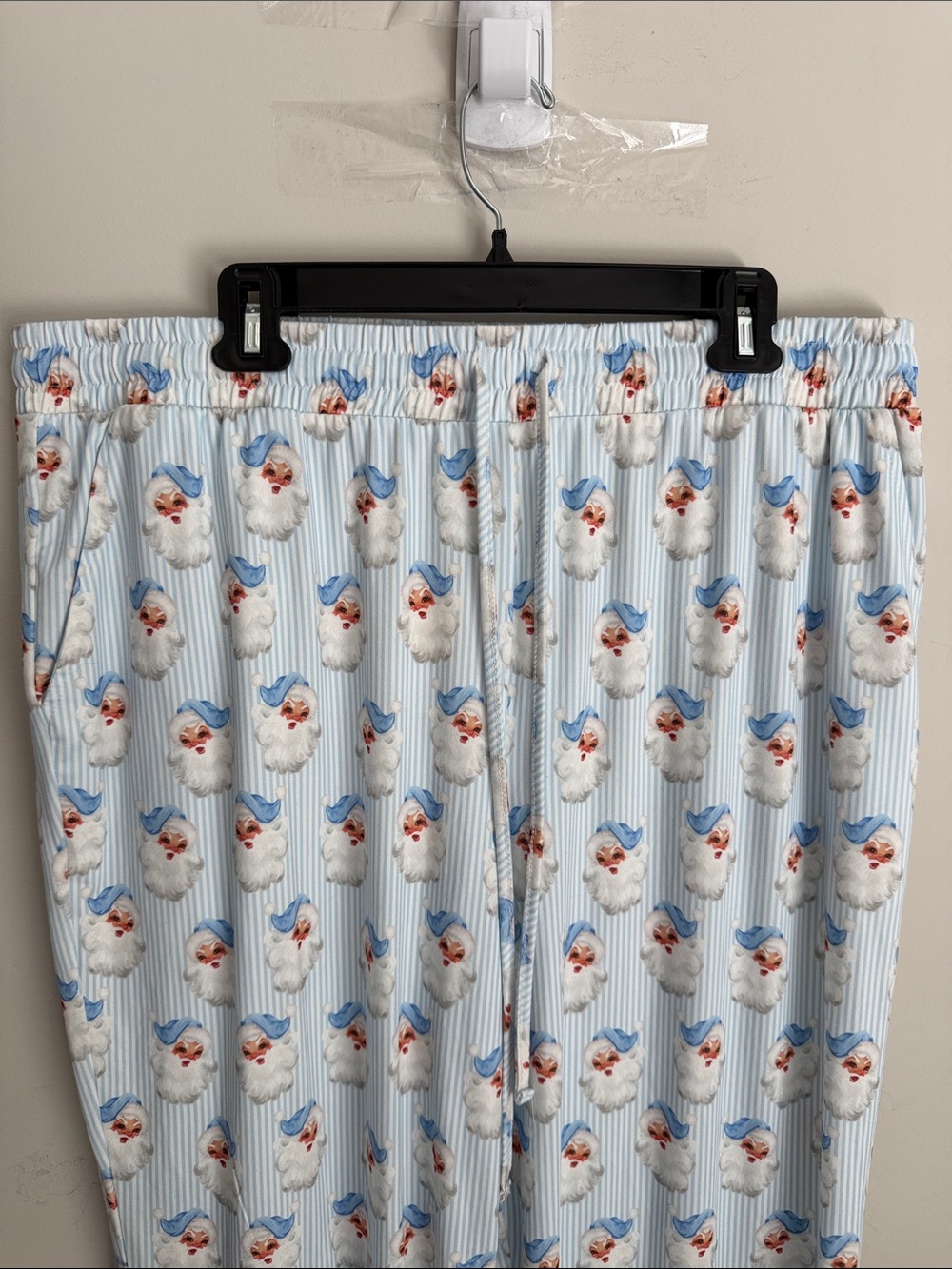 Vintage Santa Print PJ Bottoms lounging Doze XL - Picture 4 of 5